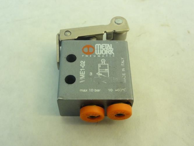 206477 Old-Stock; Metal Work VME1-02 Mini Valve; 3/2 NC; 10 Bar
