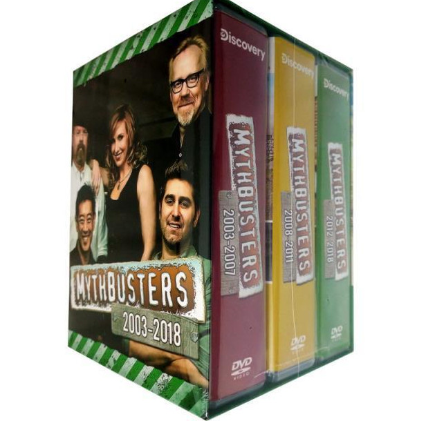 MythBusters: The Complete TV Series (DVD, 74-Disc Box Set)  Free Ship