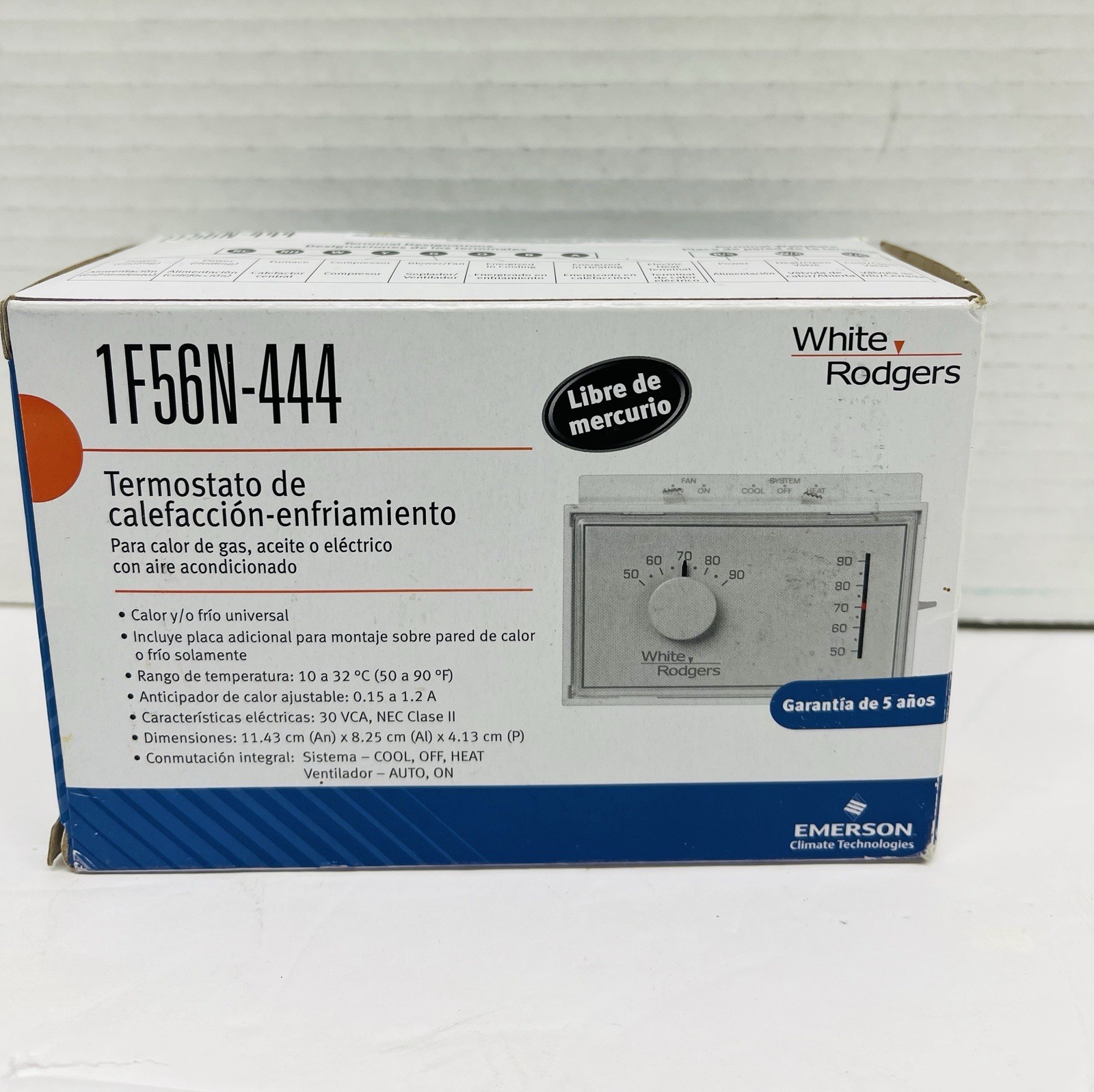 White-Rodgers 1F56n-444 Standard Mechanical Thermostats