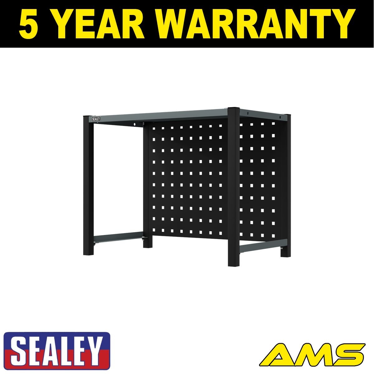 Sealey Modular Storage Top 1 Shelf & Pegboard Unit 580mm APMRT3