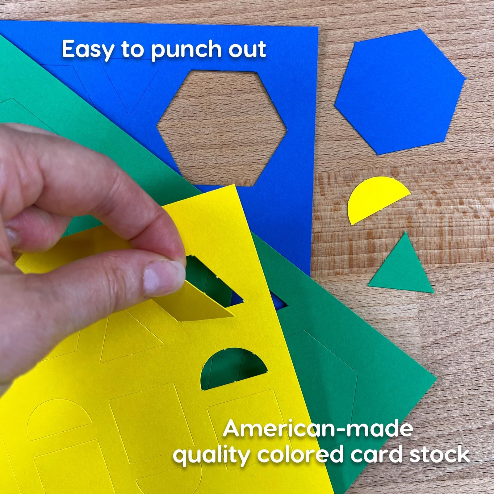 882 Pcs Pattern Block Shapes Math Manipulatives for Learning Multicolor Trian...