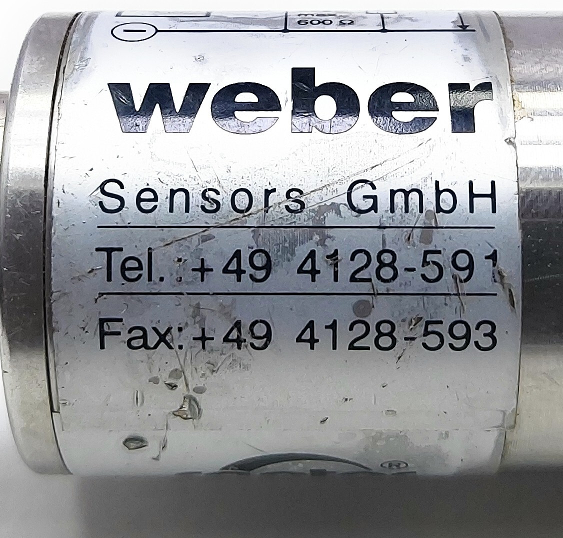 Weber Sensors 4114.30 Flow-Captor Industrial Sensor 0222