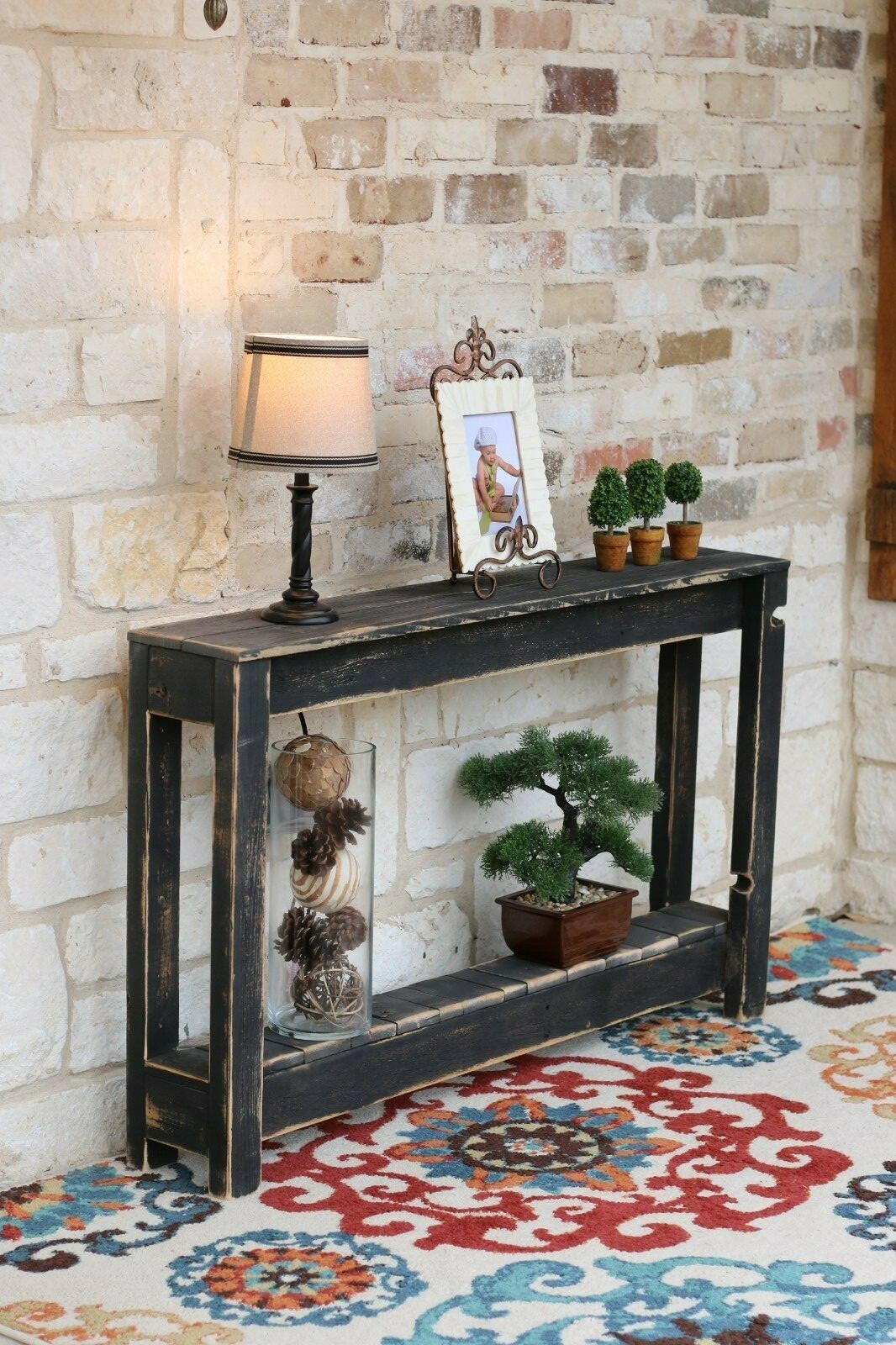 Rustic Entry Way Table 46''