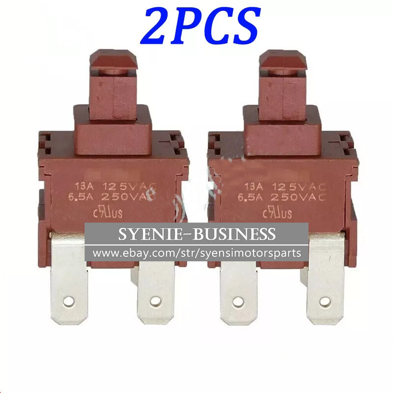 2PCS For 4pin Blower / Vacuum and Mulcher Electric Safety Interlock Switch