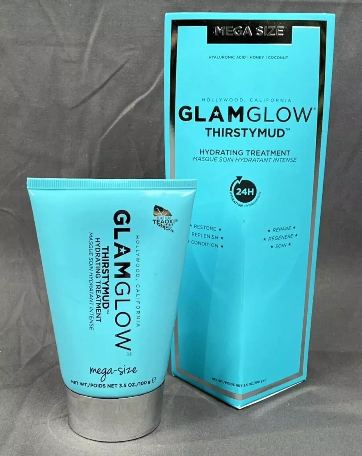 GlamGlow SuperMud ThirstyMud YouthMud GravityMud BrightEyes FlashMud InstaMud