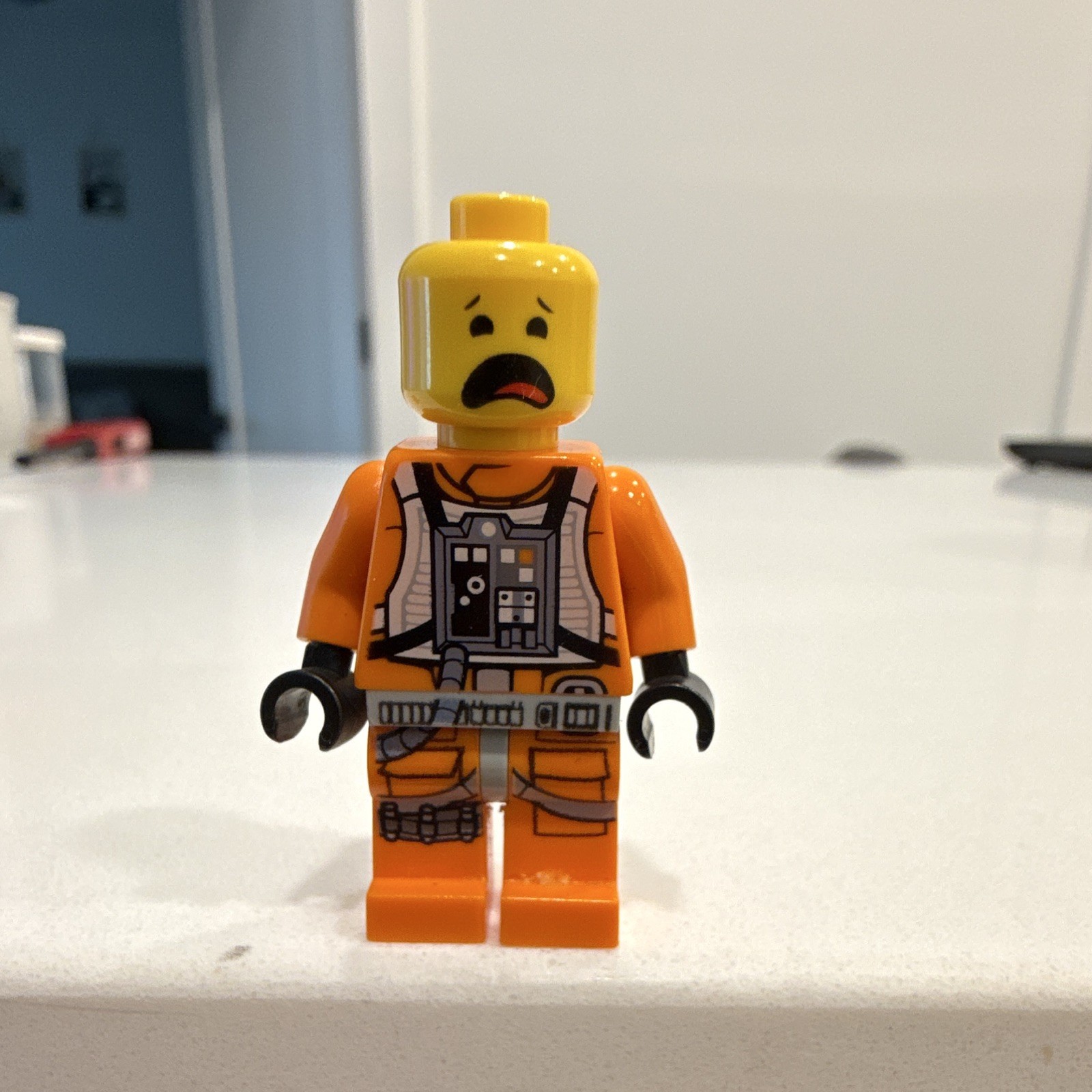 LEGO Star Wars Clone Pilot minifigure (Phase I, Orange)