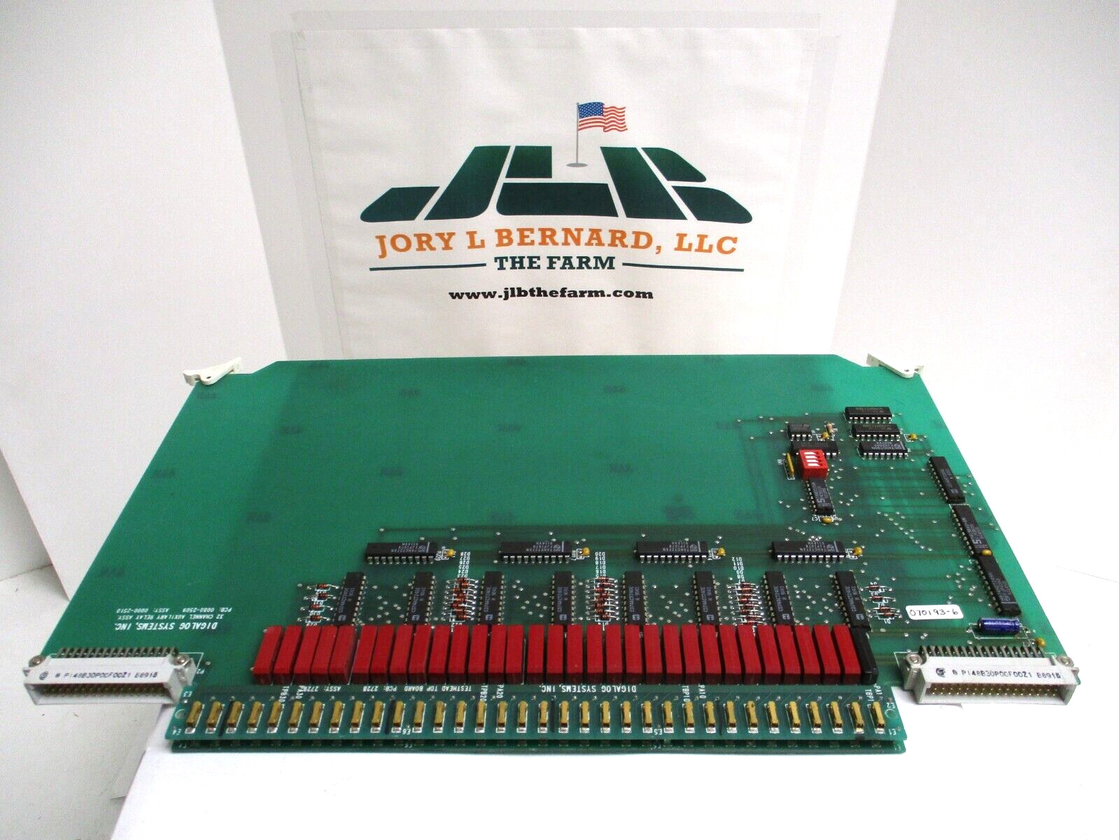 DIGALOG SYSTEMS , 32 CHANNEL RELAY , PCB-0000-2509 ,  USED