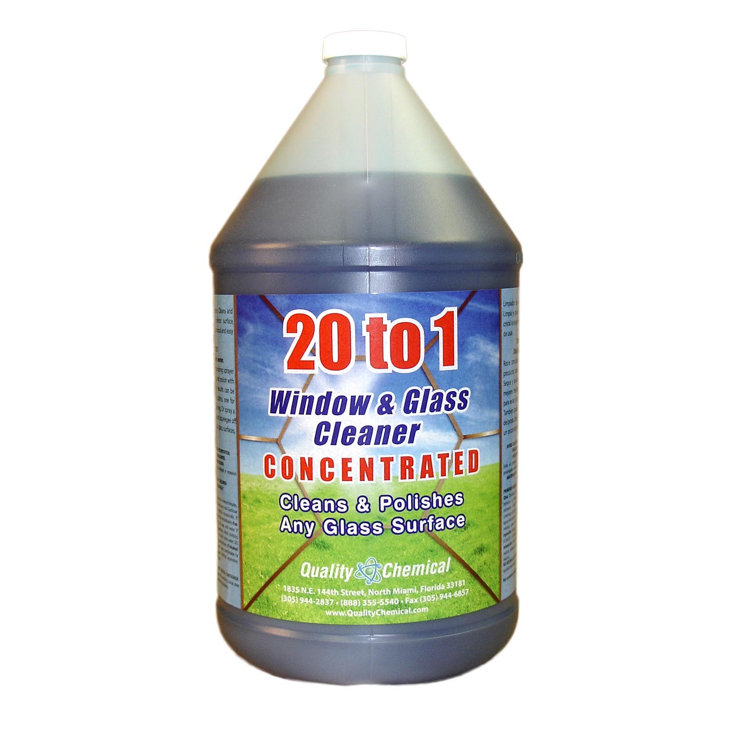 20-1 Window & Glass Cleaner - 1 gallon (128 oz.)