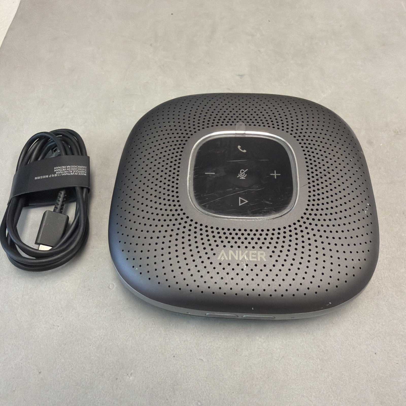Anker PowerConf A3301 Bluetooth Portable Conference Speakerphone - Silver