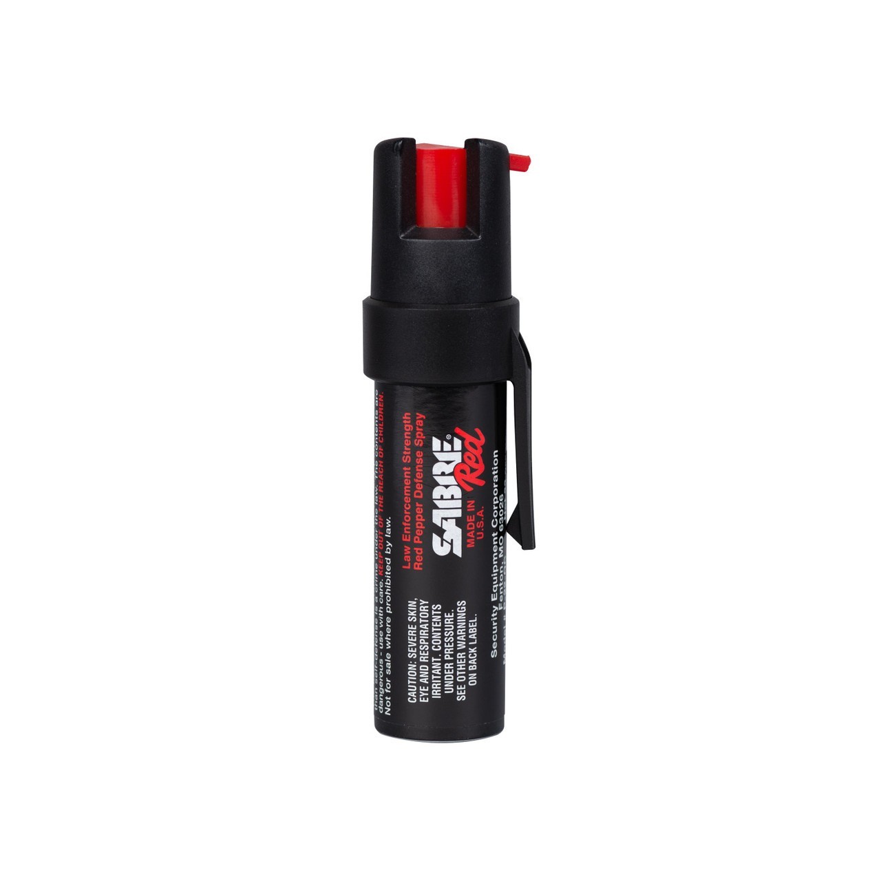 SABRE Red P-22-OC PEPPER SPRAY WITH ATTACHMENT CLIP AND TWIST LOCK SAFETY 0.67OZ