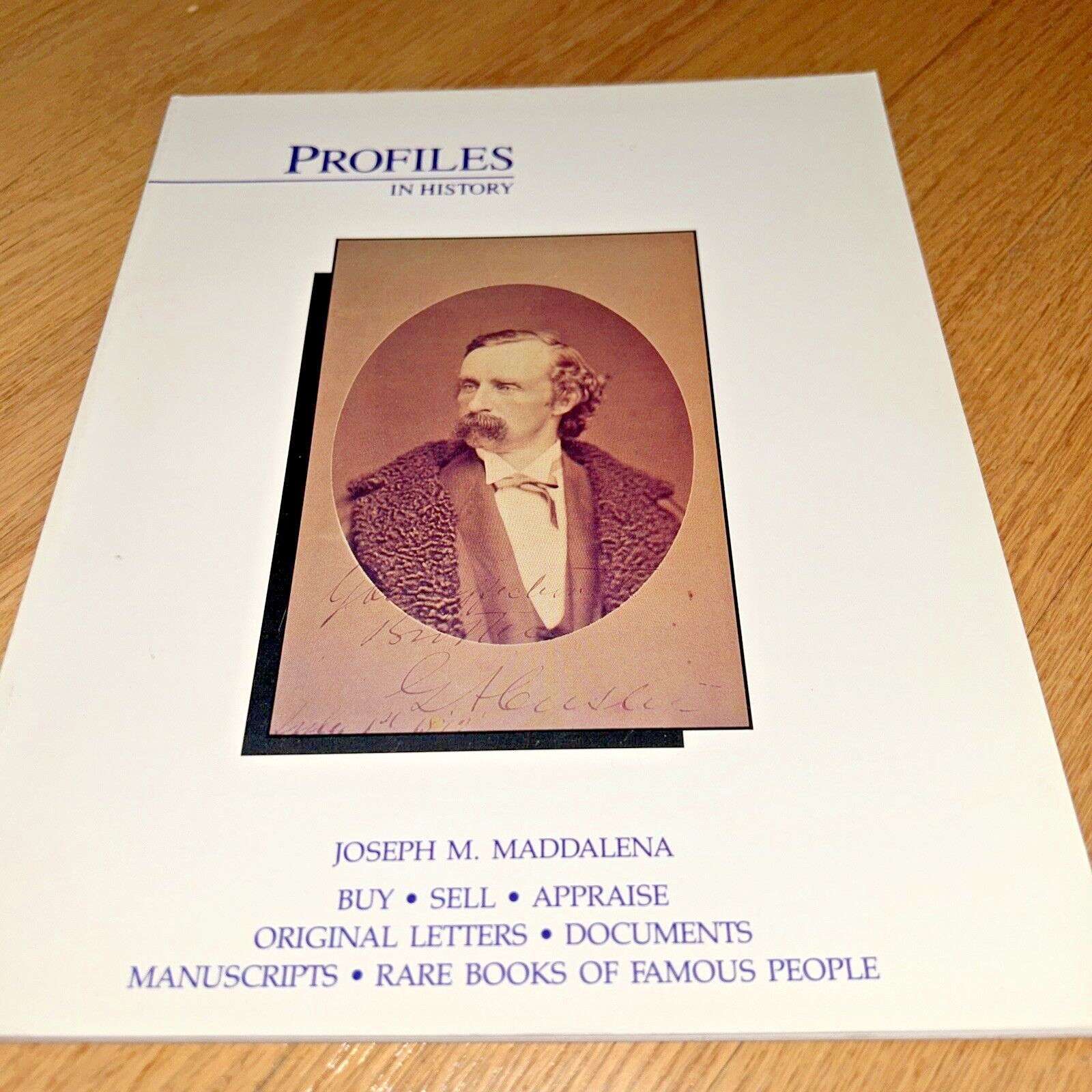 PROFILES IN HISTORY Joseph Maddalena Catalog # 7 Autographs Historical Documents