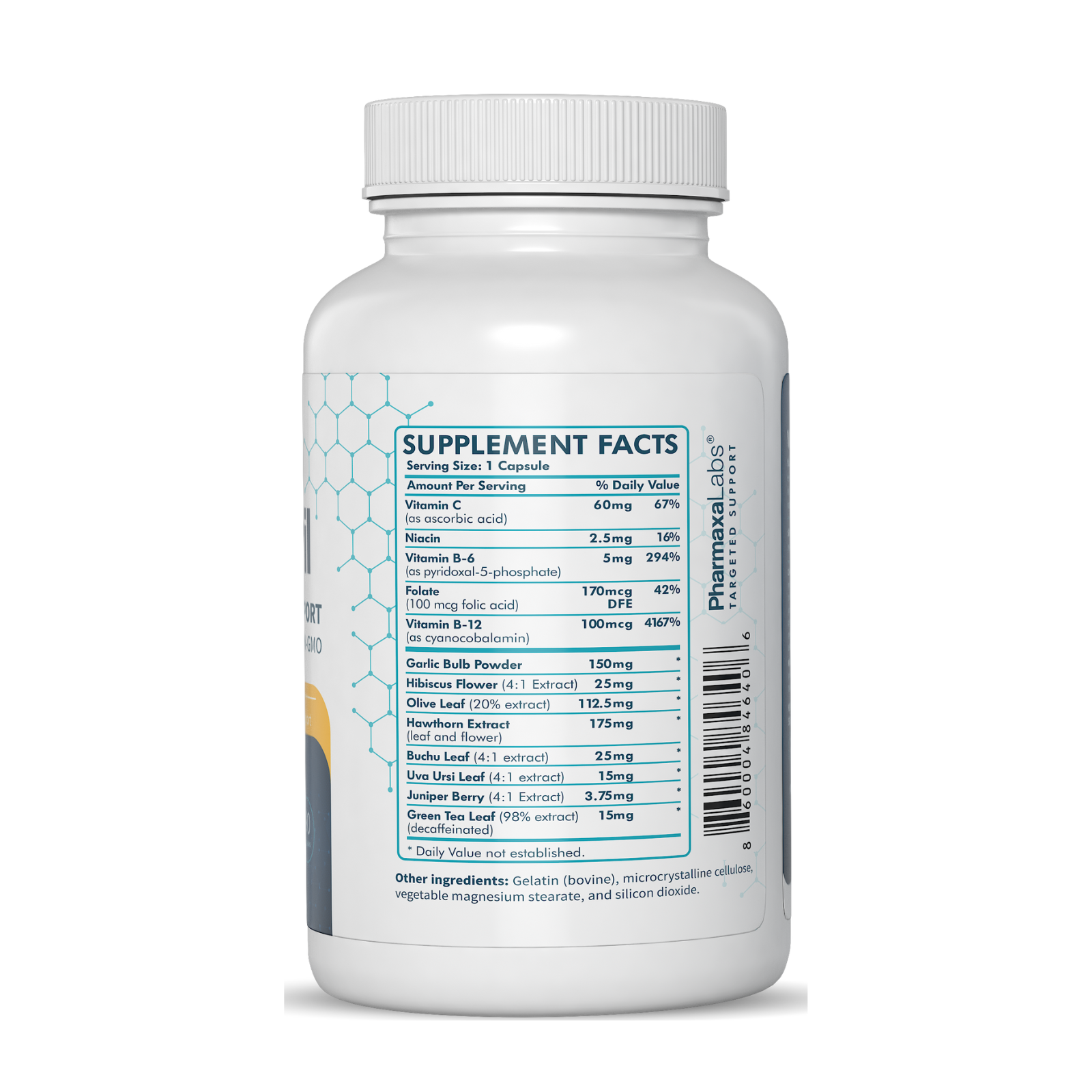 Vazopril Blood Pressure Support - Natural Heart Health Supplement 90 Capsules