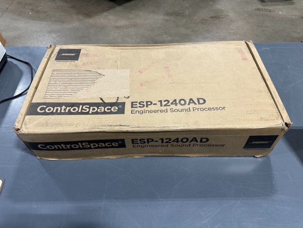 BOSE ControlSpace ESP-1240AD Engineered Sound Processor 812848-1110