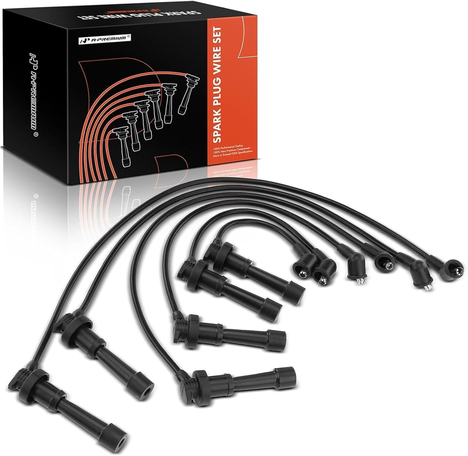 Spark Plug Ignition Wire Set Mitsubishi 3000GT Dodge Stealth 3.0L DOHC