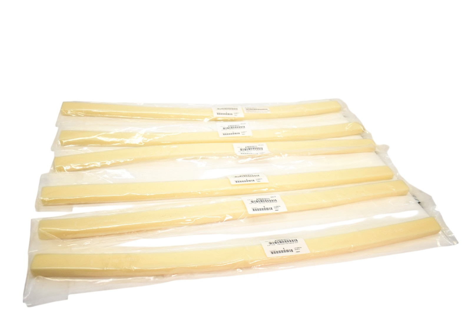Lot Of 6 Inter-Color Mist Catcher Duct A78G518111 Yellow Machine Part Japan New
