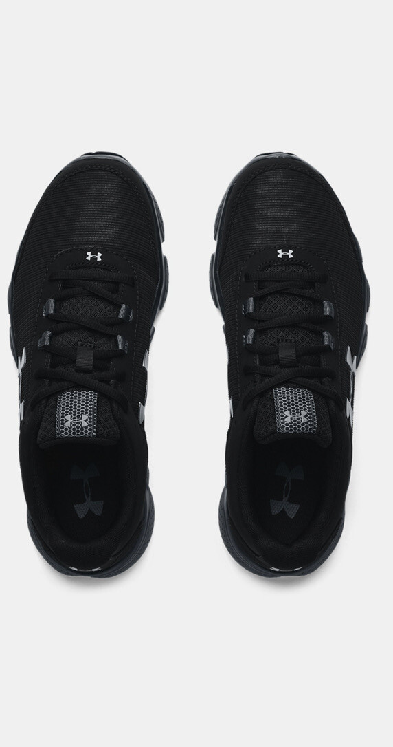 Men UA Micro G Assert 7 Running Training Shoes Sneakers Black/Gray 3020673-002