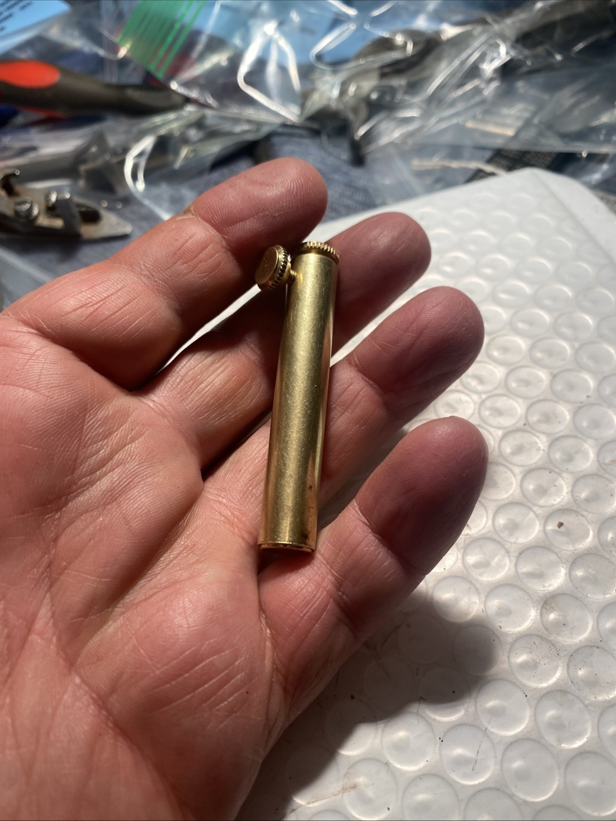 CVA Brass Pistol Powder Measured