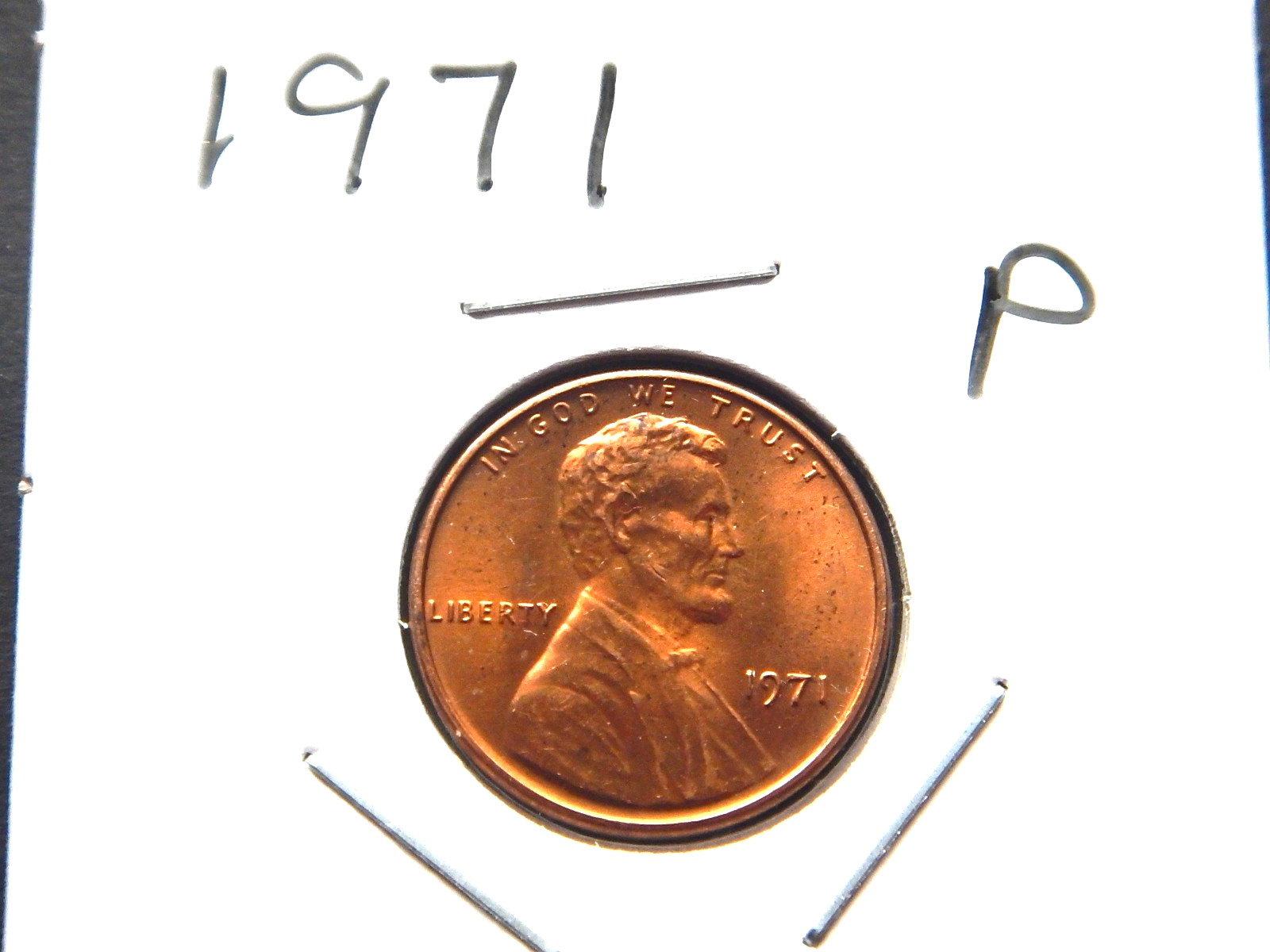 1971 (P) Lincoln Penny