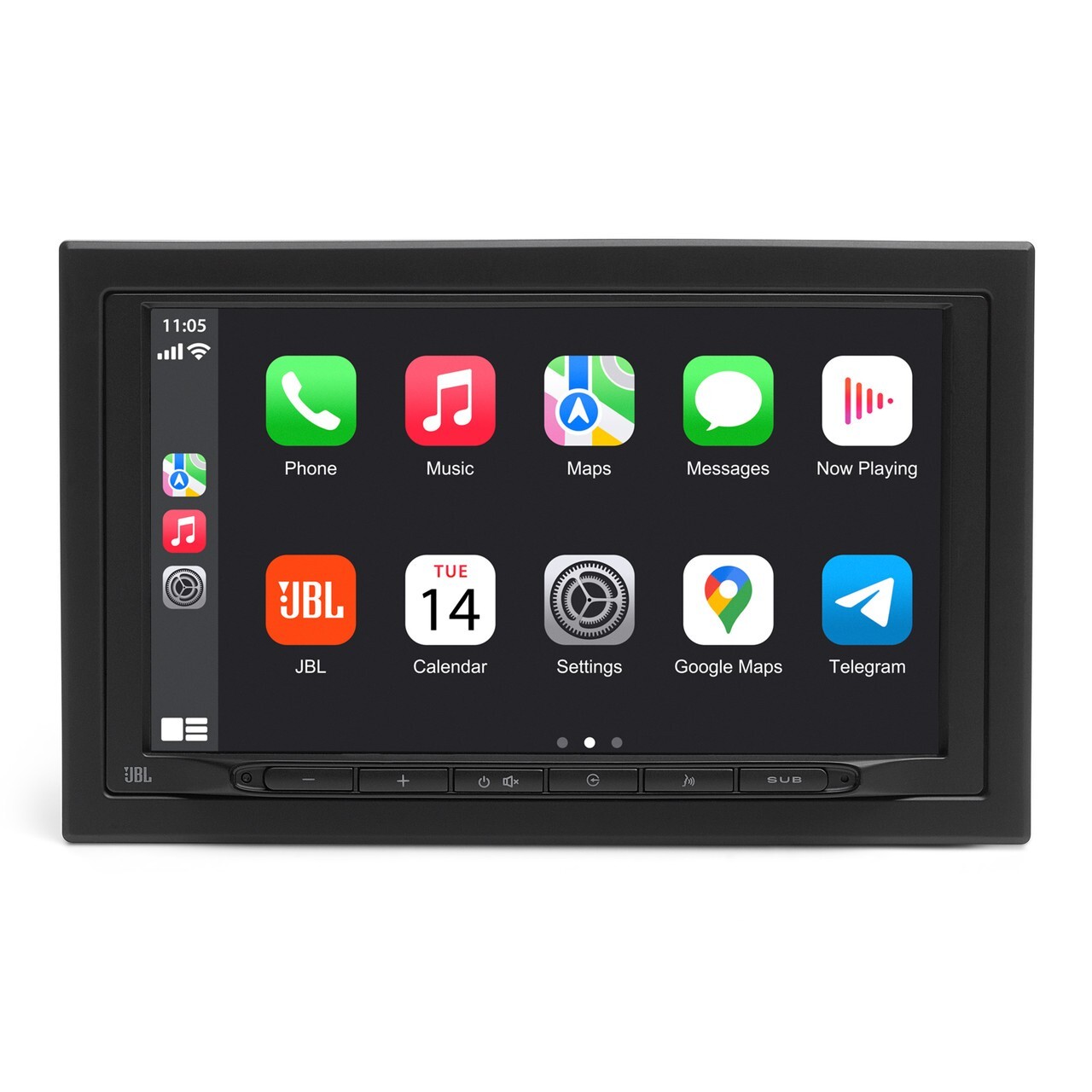 JBL Legend 700 2-Din 7 inch Touchscreen Car Stereo Apple CarPlay Android Auto