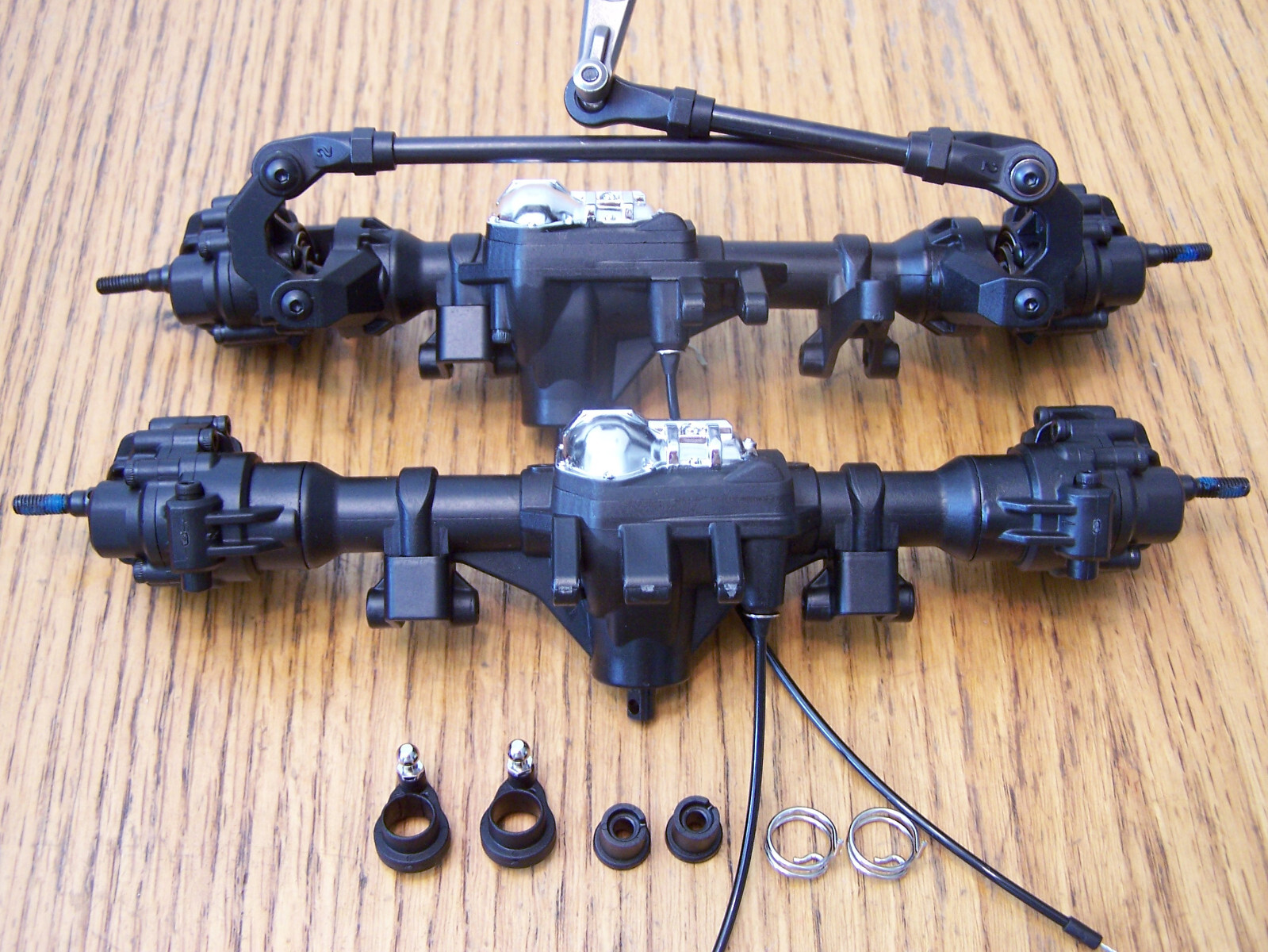 Fits Traxxas TRX-4 Crawler K10 High Trail Chevy Portal Axle Front Rear Ford F150