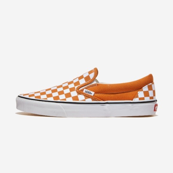 VANS Slip On Checkerboard Womens Sneakers Marmalade ✅Multiple Sizes