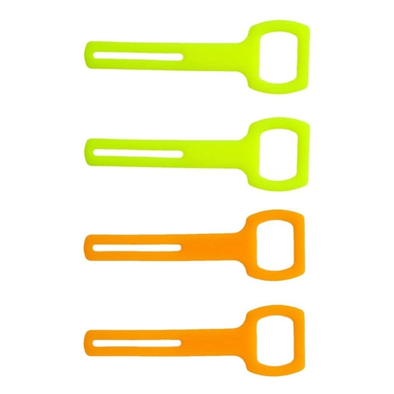 4pcs Adjustable Diving Strap Silicones Regulator Octopuses Wrap Holder