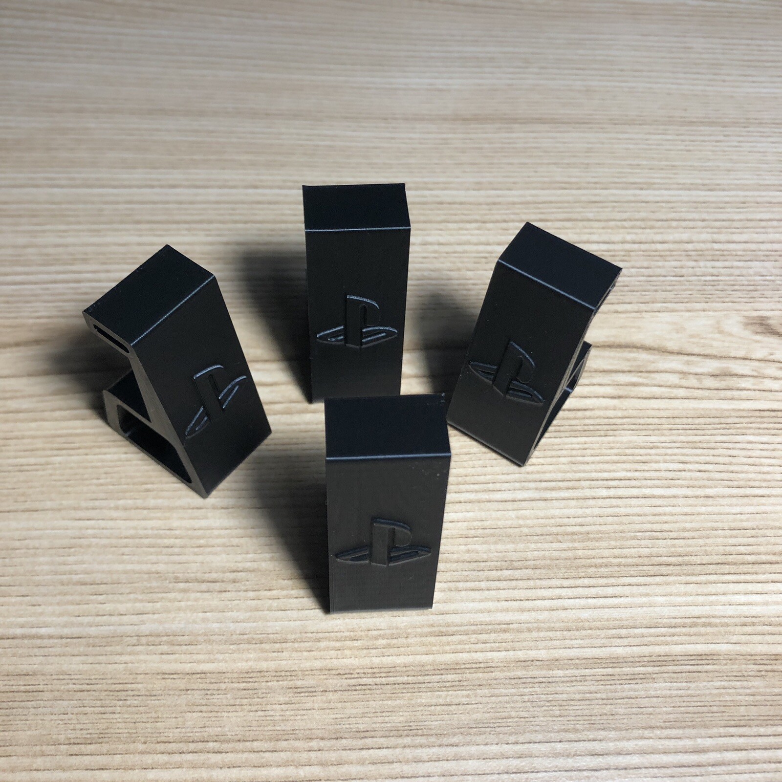 PS4 Slim Riser Feet - Helps Improve Cooling / Organizer - 3D Printed