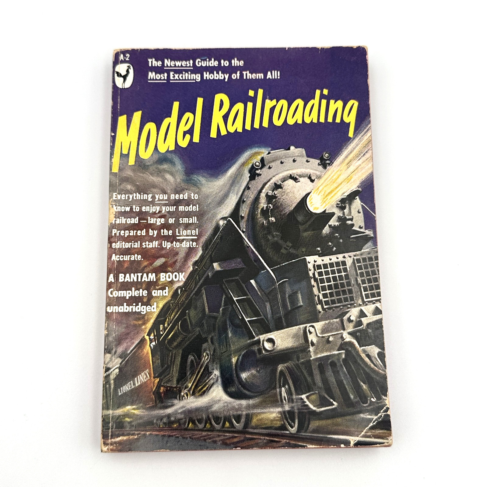 Vintage 1950 Model Railroading A Bantam Book Lionel Guide Book A-2