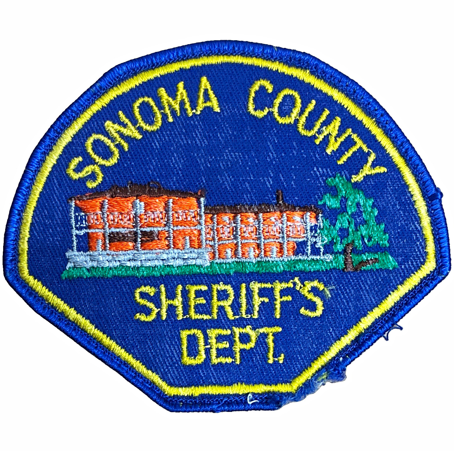 Sonoma County Sheriff’s Dept California Vintage Collectible Police Patch