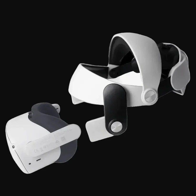 Adjustable Head Strap for Meta Quest 2 Headstrap for VR Headset Accessories
