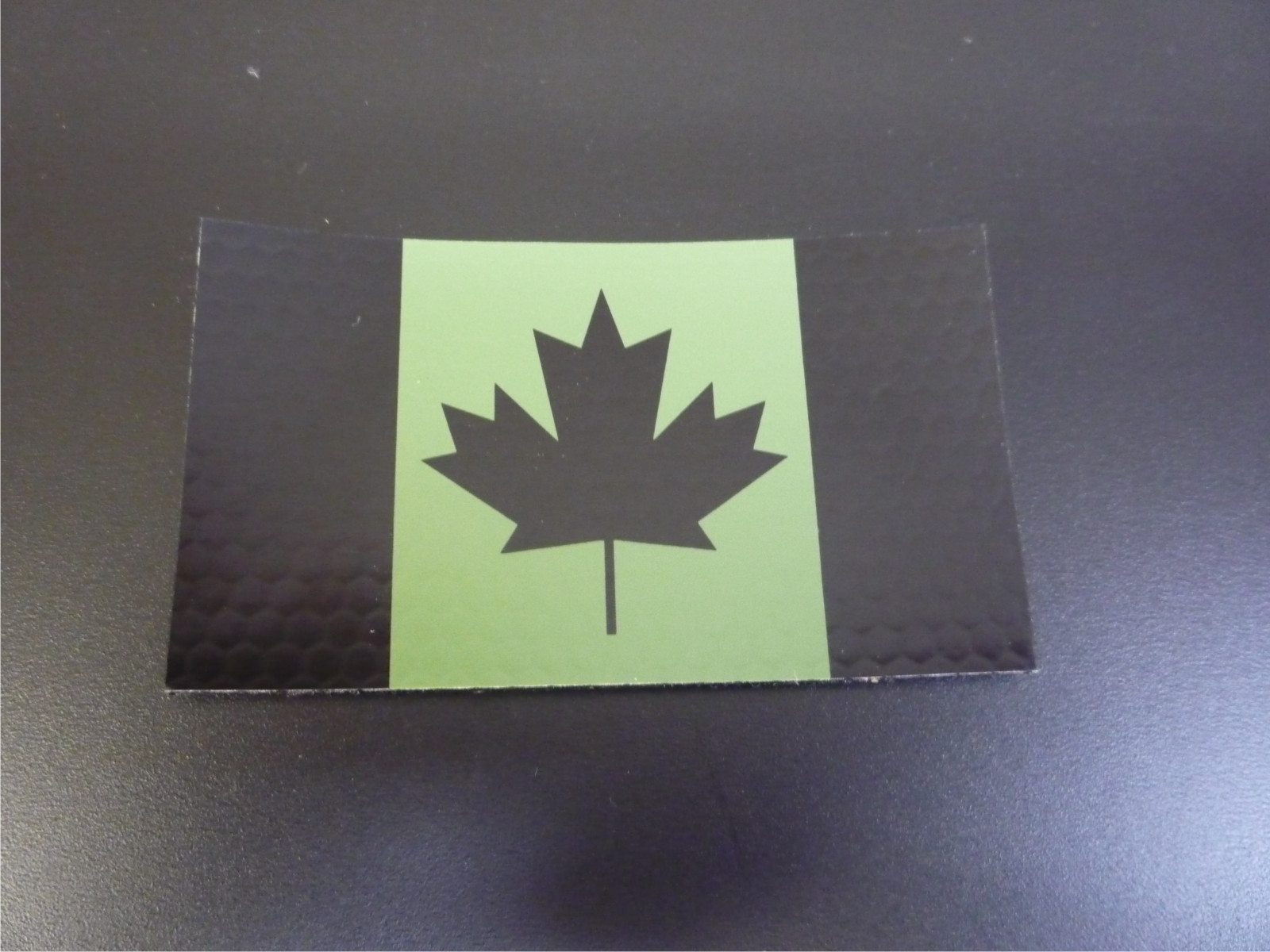CANADA FLAG OD GREEN + IR MB SolasX 2ND PATCH 3.5"X2"WITH VELCRO® BRAND FASTENER