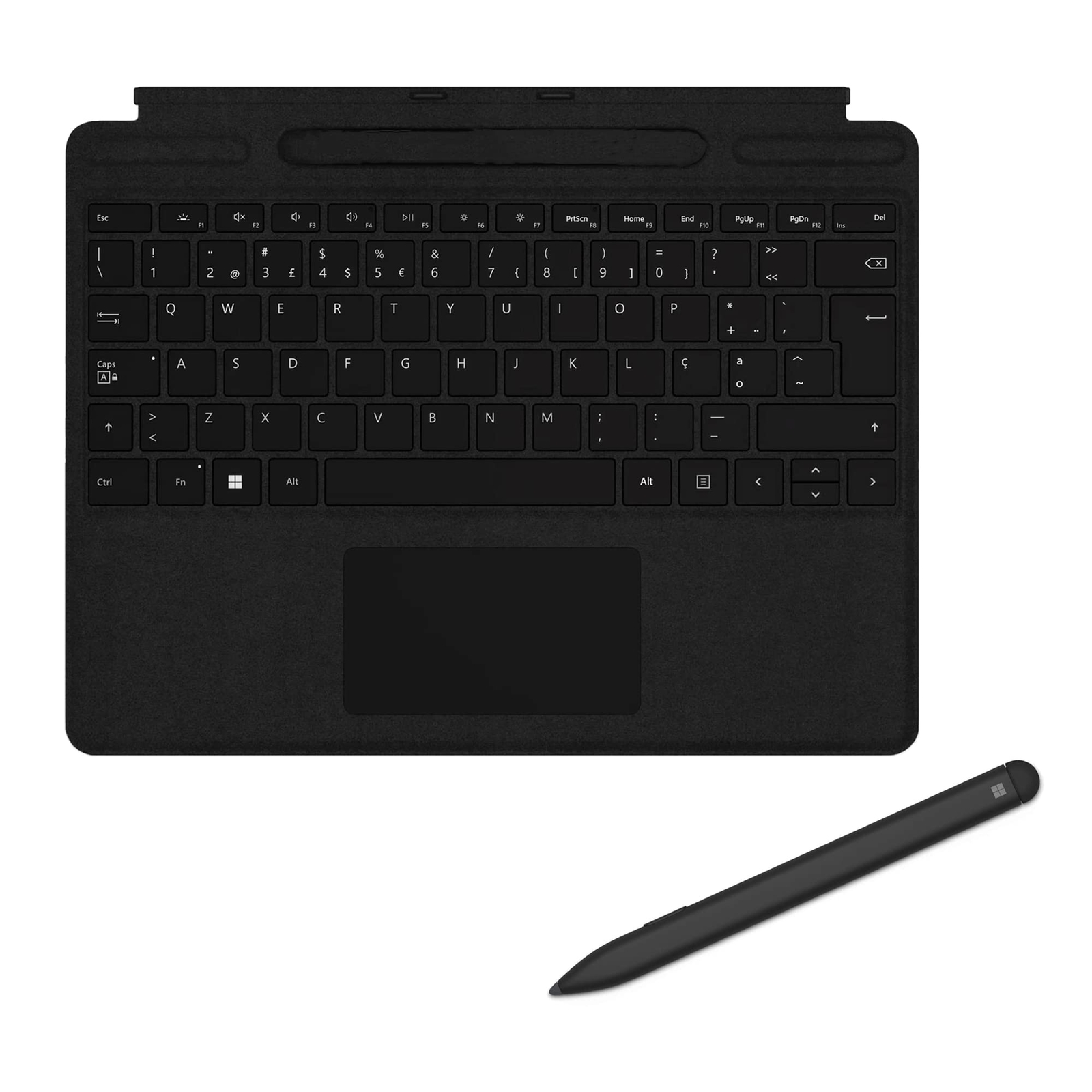 Microsoft Surface Pro X Signature Keyboard with Slim Pen in Portuguese (Brazil)