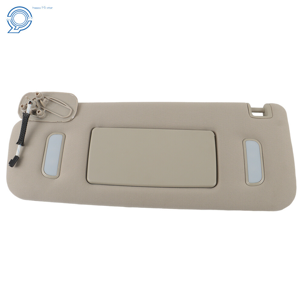 For Silverado Sierra Tahoe Yukon 2007-2014 Driver Left Side Sun Visor Gray