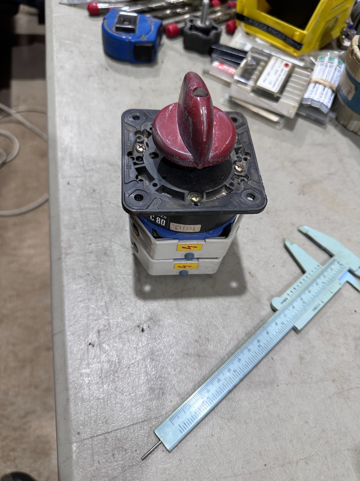 KRAUS & NAIMER Rotary Switch C80, VDE 0660-1/BS 5419