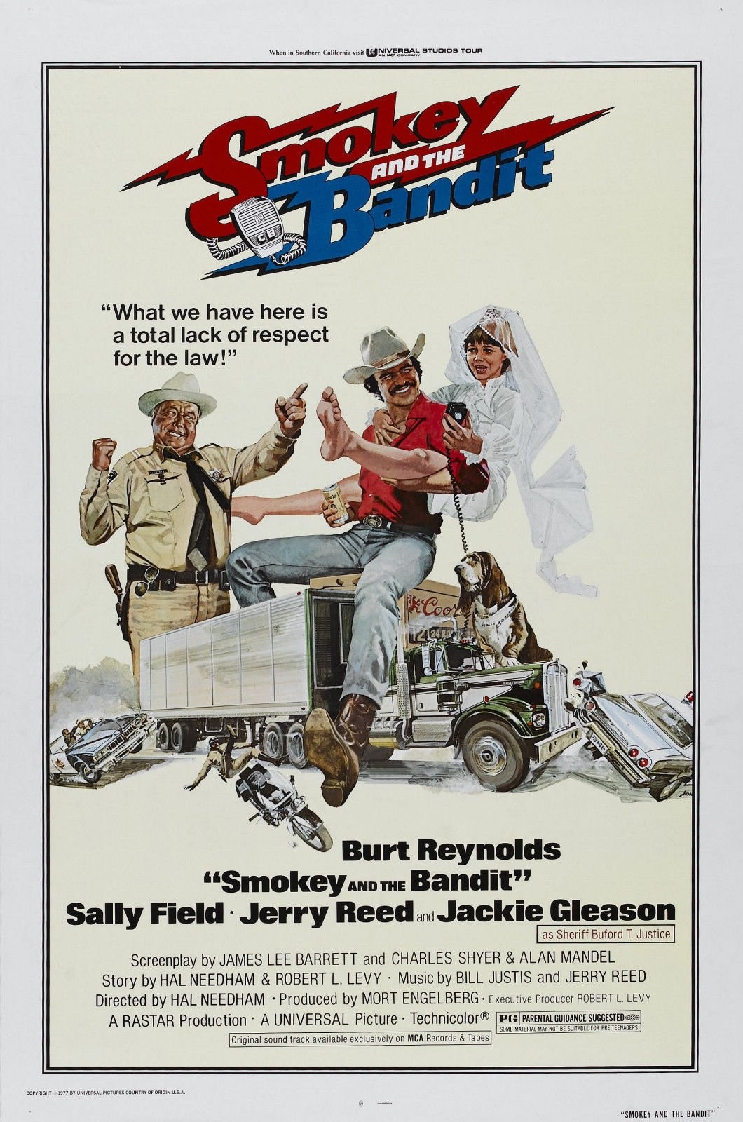 Smokey and The Bandit (1977) Movie Poster 24"x36" 36"L x 24"W, Multicolor