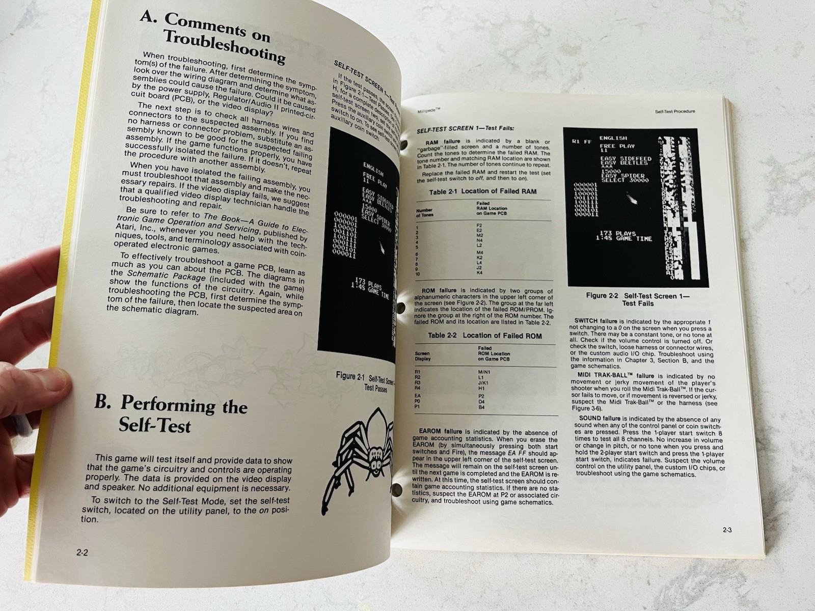 MILLIPEDE Operations Maintenance and Service Manual + Schematics + Supp. 1982