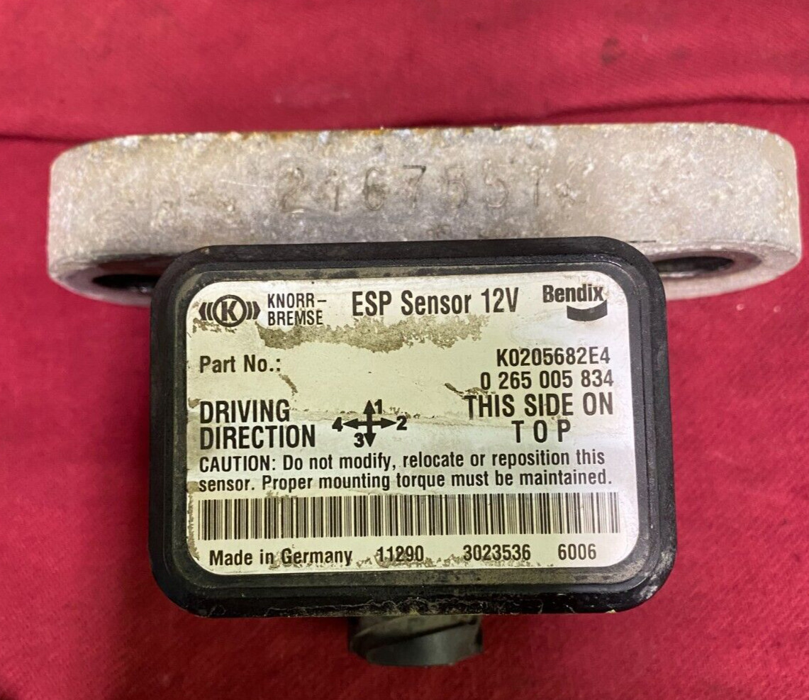 BENDIX  KNORR-BREMSE YAW esp sensor, stability K0205682E4,