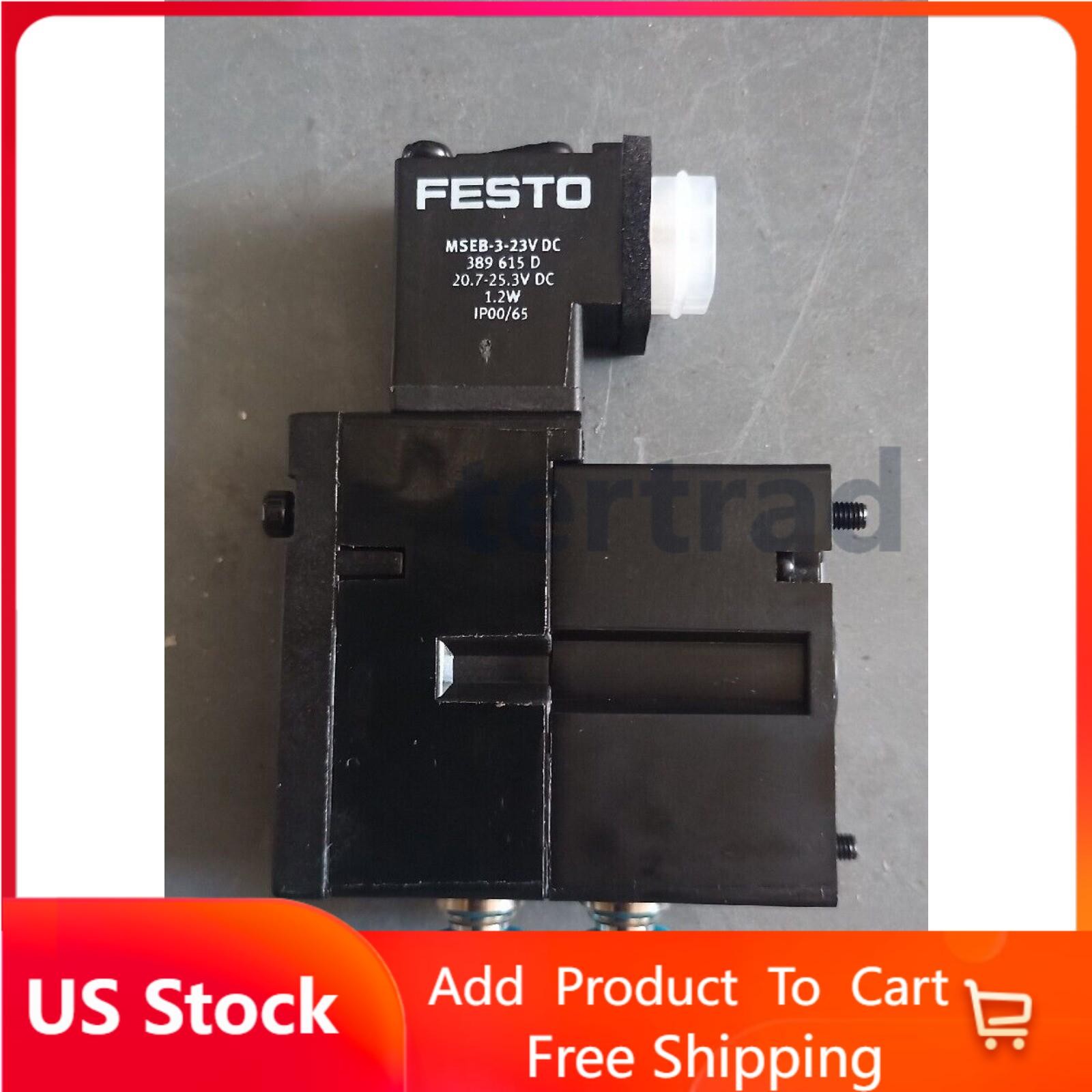 US FREE TAX New Festo  MEBH-4/2-QS-4-SA Solenoid Valve