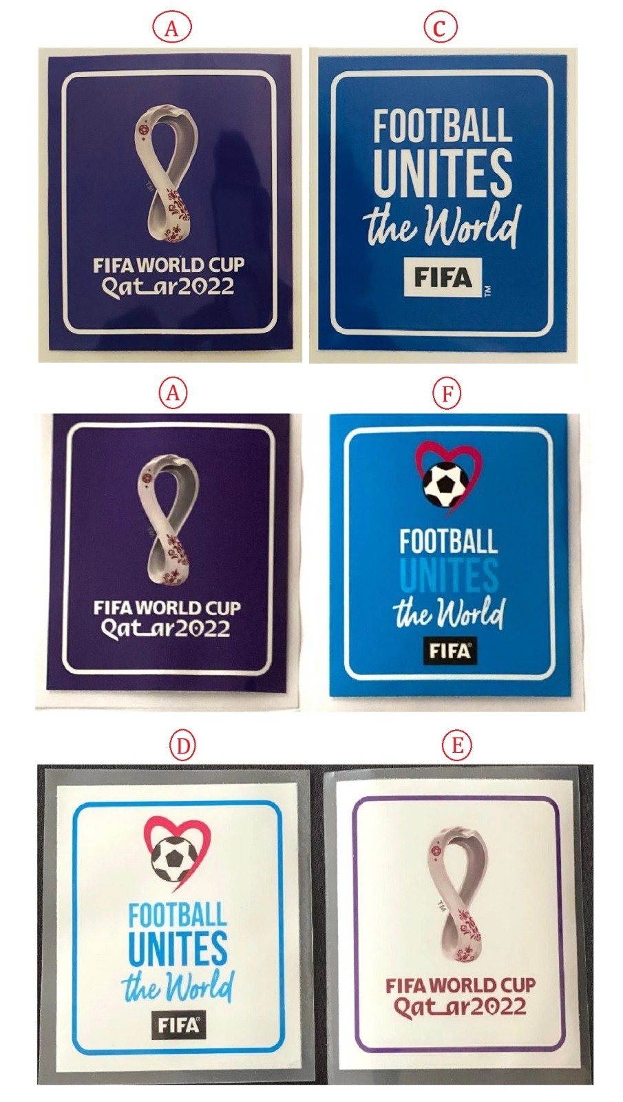 2022 FIFA World Cup Soccer Jersey Patch Qatar FIFA Football Patch