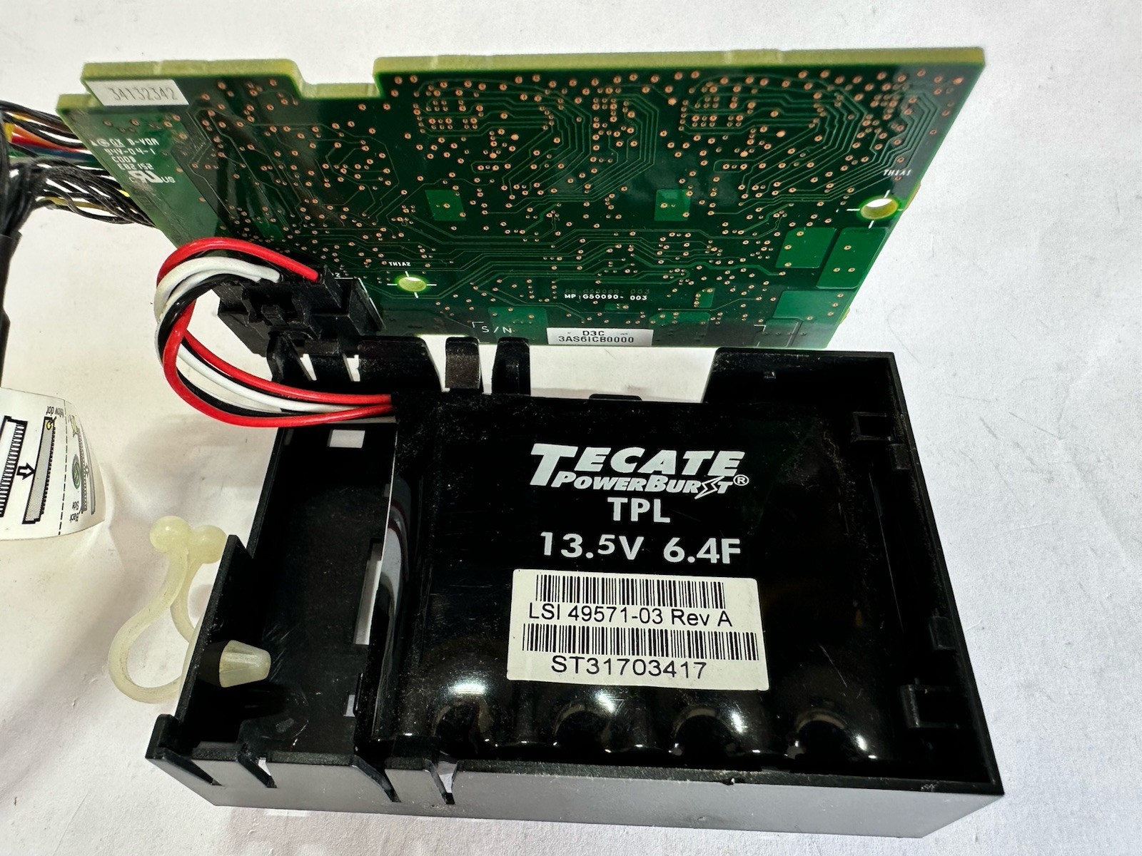 LSI 49571-03 RAID Battery Backup Unit BBU w/ Cable Tested Working