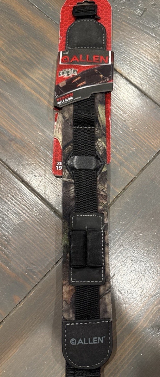 Allen Company Yukon Neoprene Gun Sling with Swivels, Mossy Oak Break-Up Country