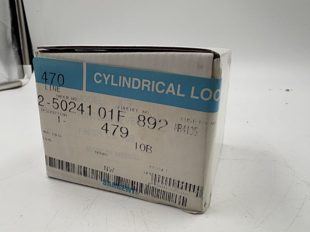 SARGENT #479 Cylinder Deadlock ~