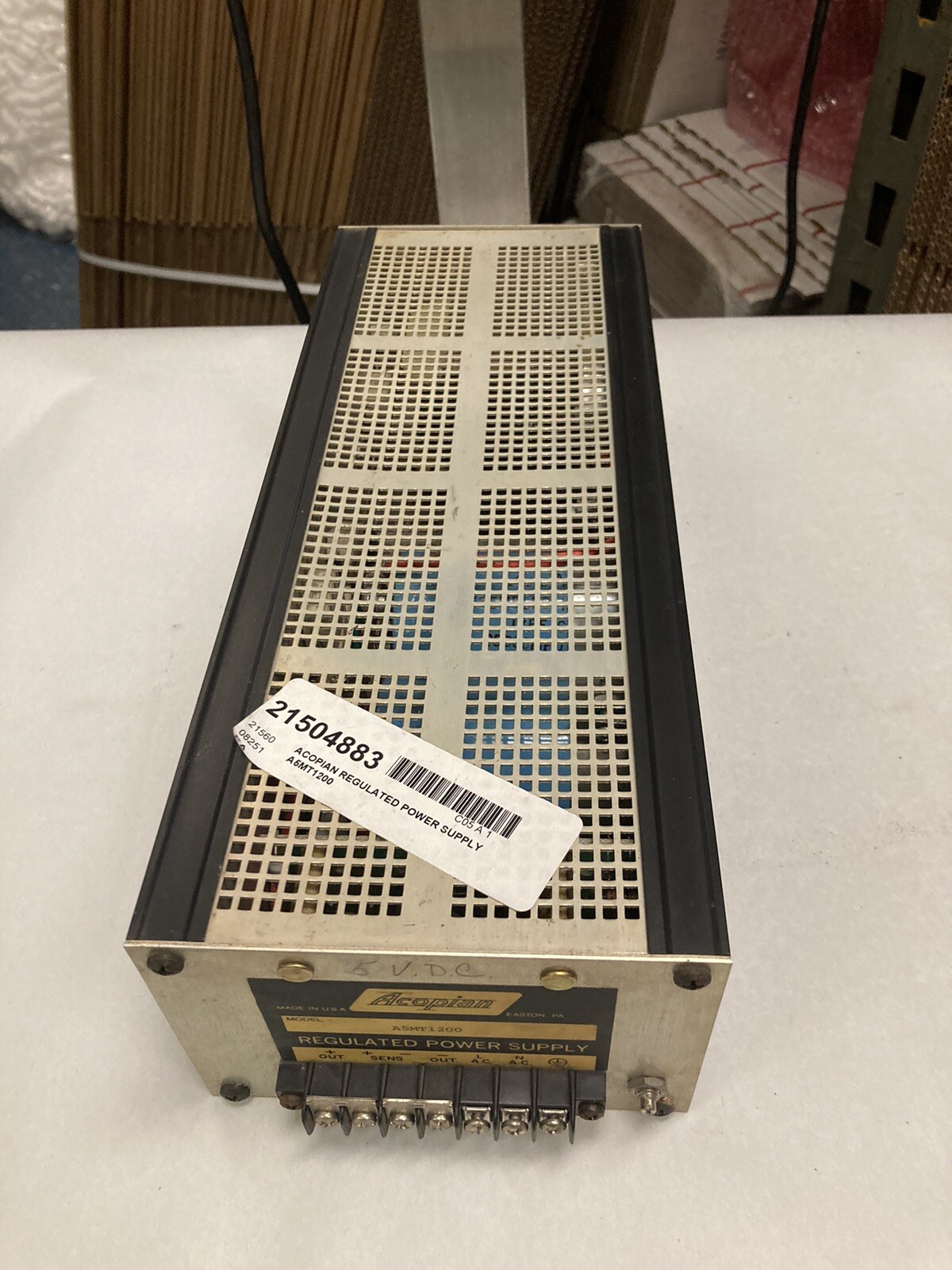 Acopian,A5MT1200,DC Power Supply