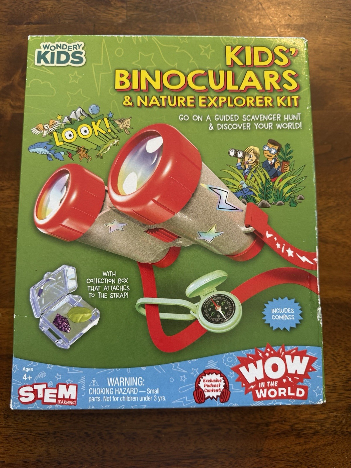 Thames & Kosmos Kids' Binoculars & Nature Explorer Kit 545005 TKM545005