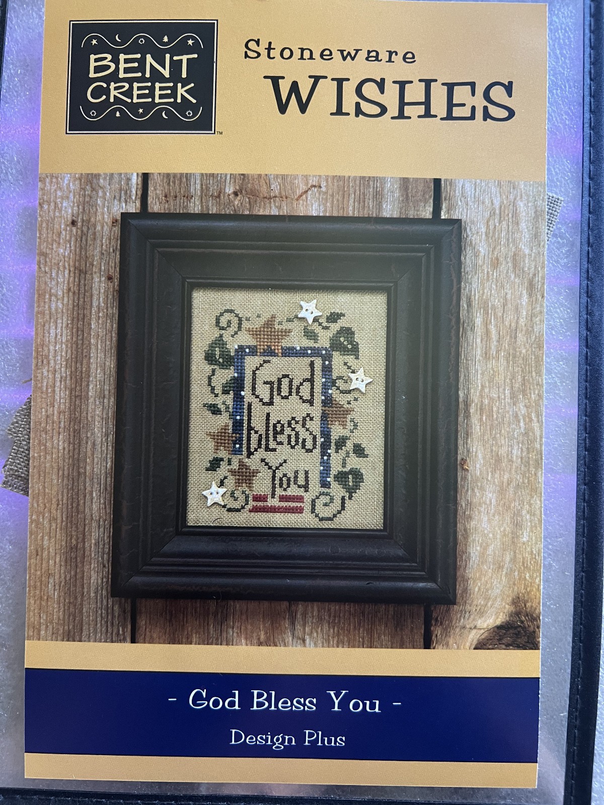 Bent Creek- Stoneware Wishes- God Bless You set