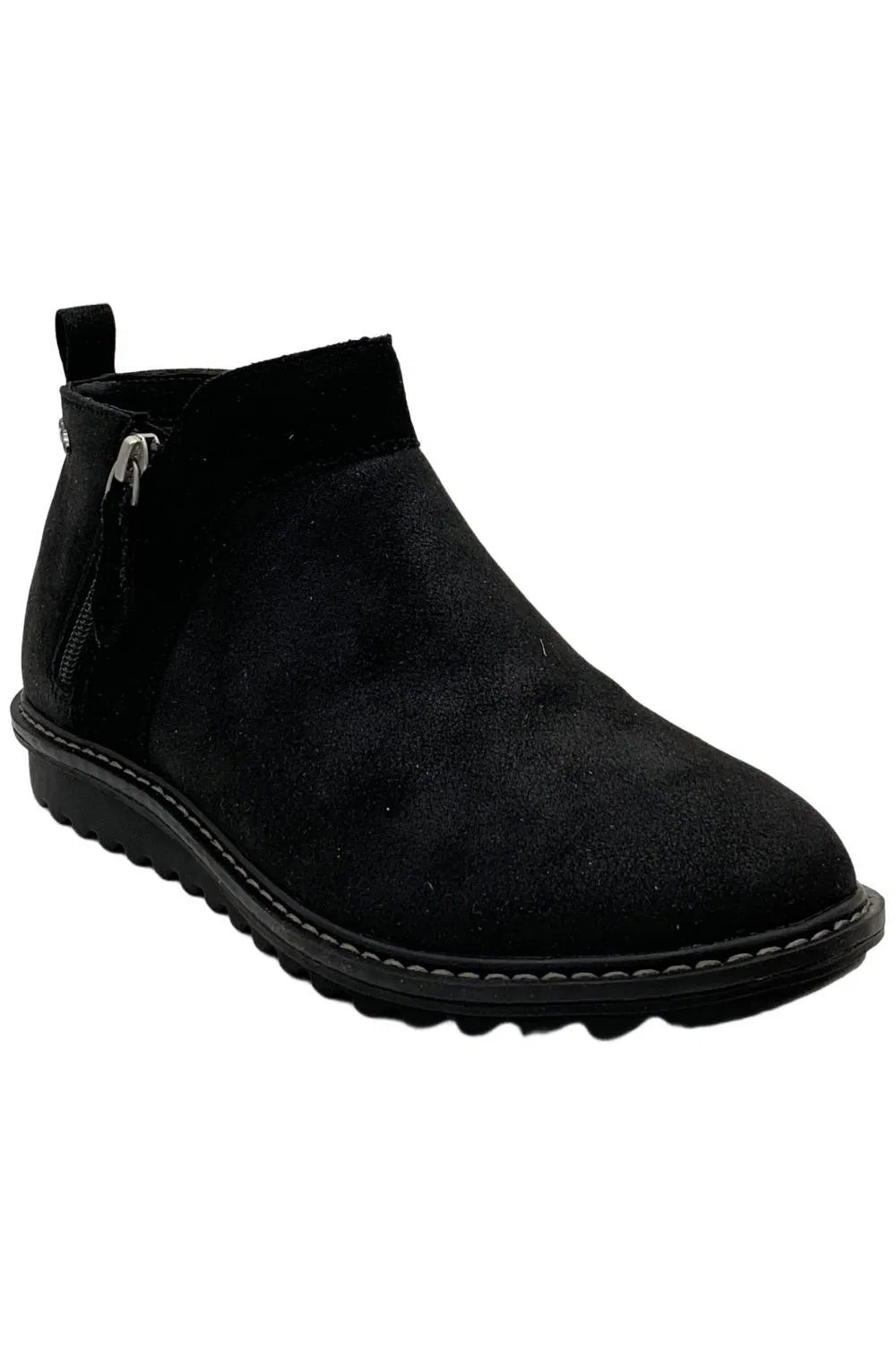 Skechers Women's Indefinite Arch Fit Mojave Ankle Boots Black