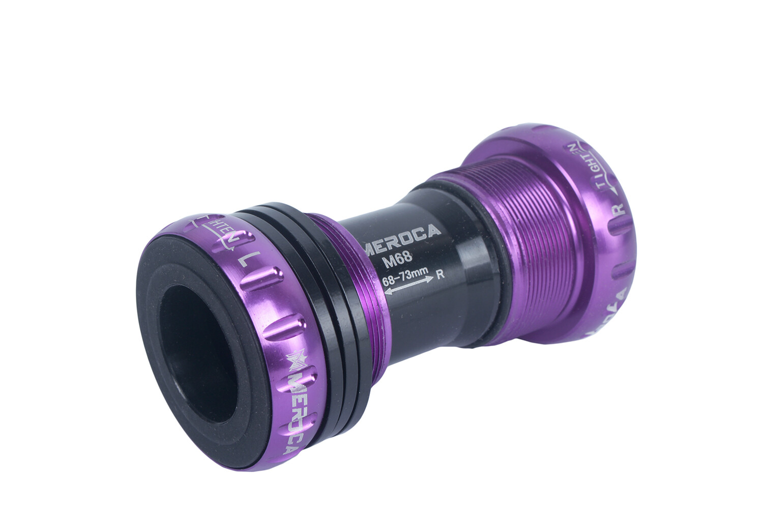 Swishti MTB BMX Cycle Bike Bottom Bracket BSA 68 73MM For Shimano SRAM Purple