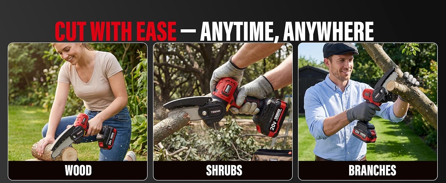Brushless Power Tool Combo Kit, 6-in-1 Cordless Interchangeable Multi-Tool Set
