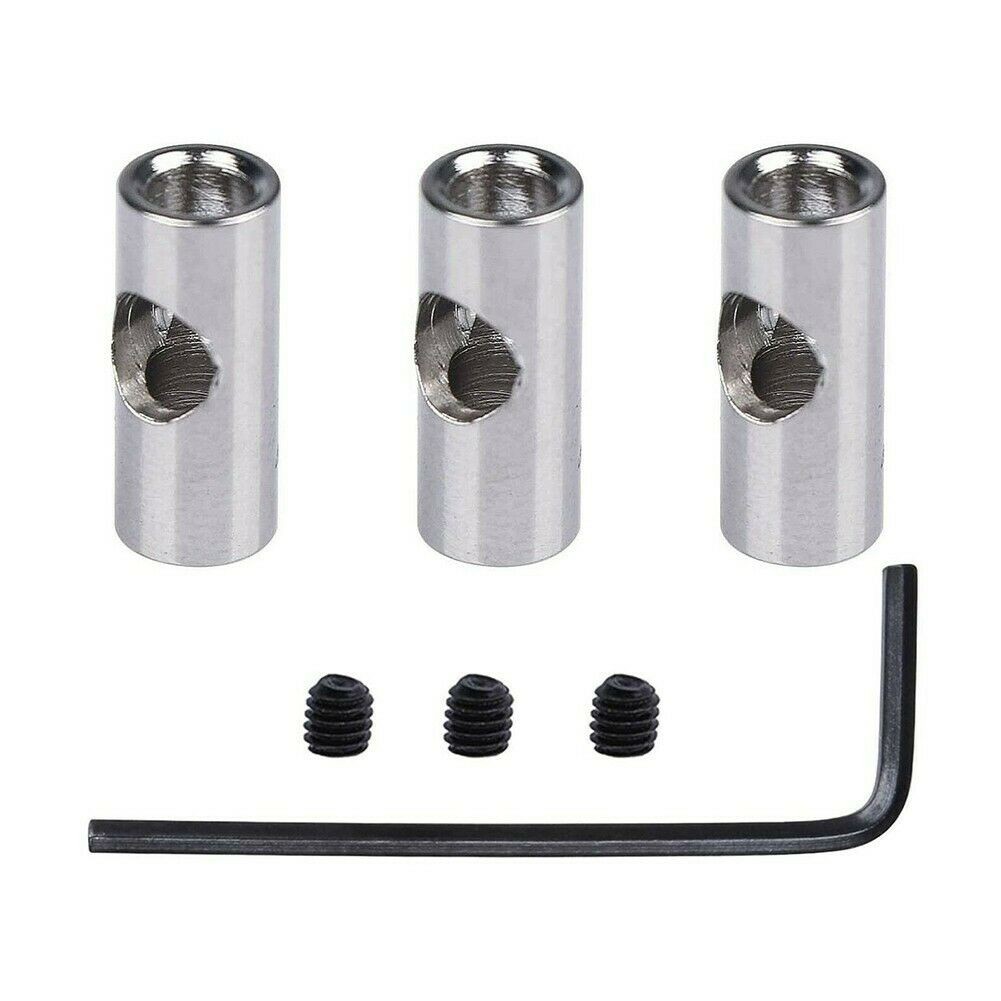 3Pk (3pcs) Pinion Gear Adapter 5mm to 3.175mm (5mm to 1/8") Sleeve Reducer