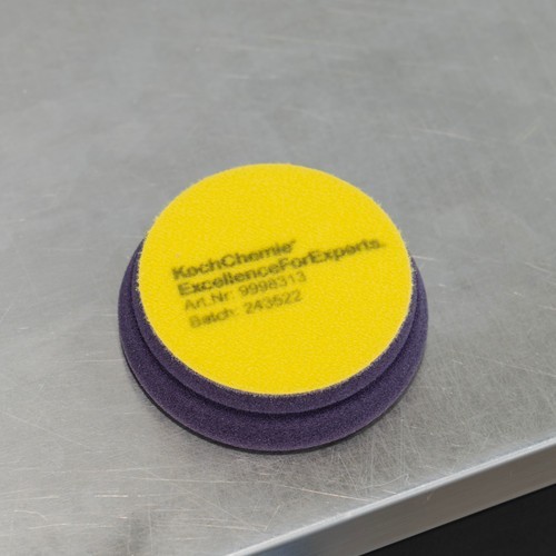 Koch Chemie Fine Cut Foam Pad V2 | Yellow | For 3" Backing Plate